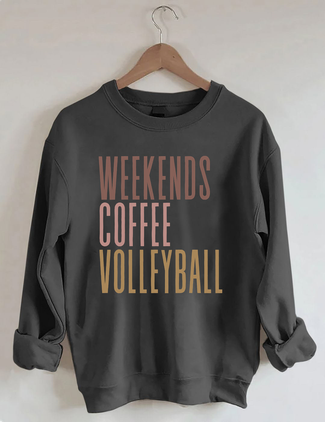 Weekend Coffee Volleyball Sweatshirt