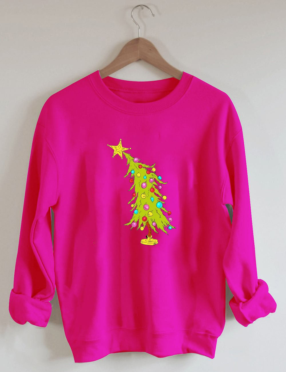 Whimsical Christmas Tree Sweatshirt