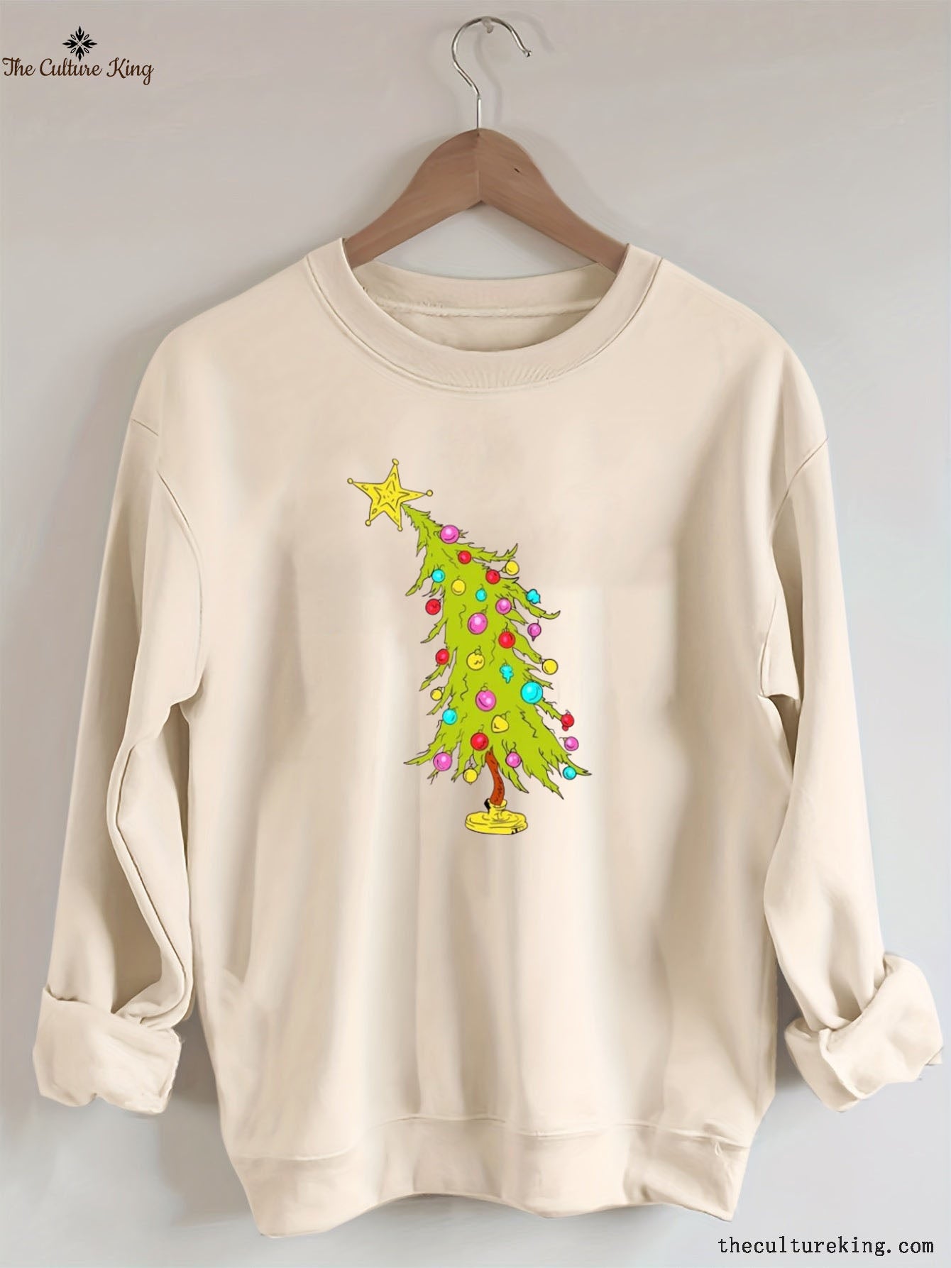 Whimsical Christmas Tree Sweatshirt