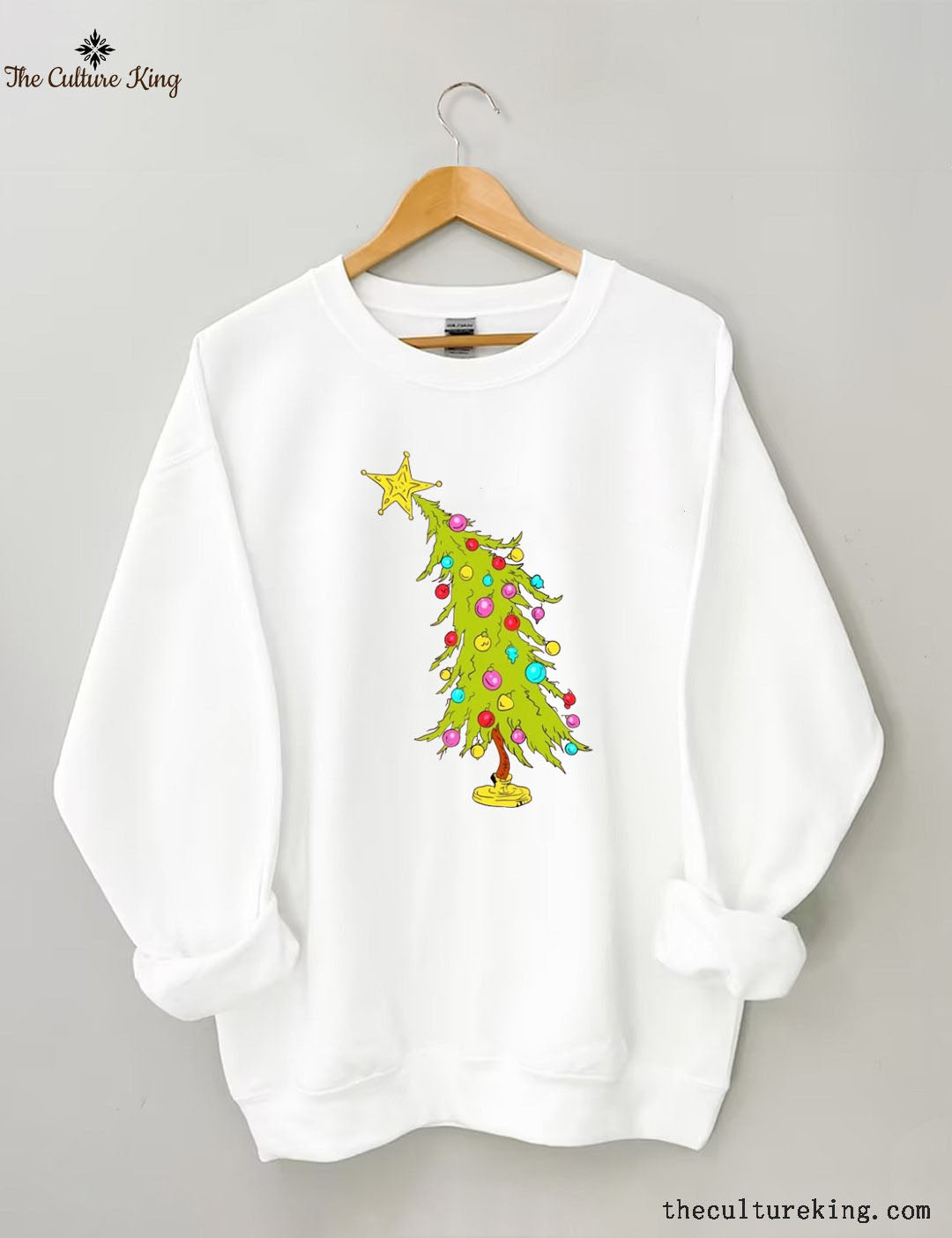 Whimsical Christmas Tree Sweatshirt