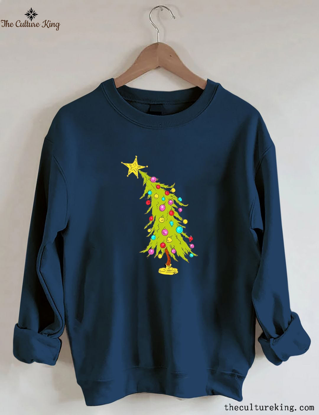 Whimsical Christmas Tree Sweatshirt