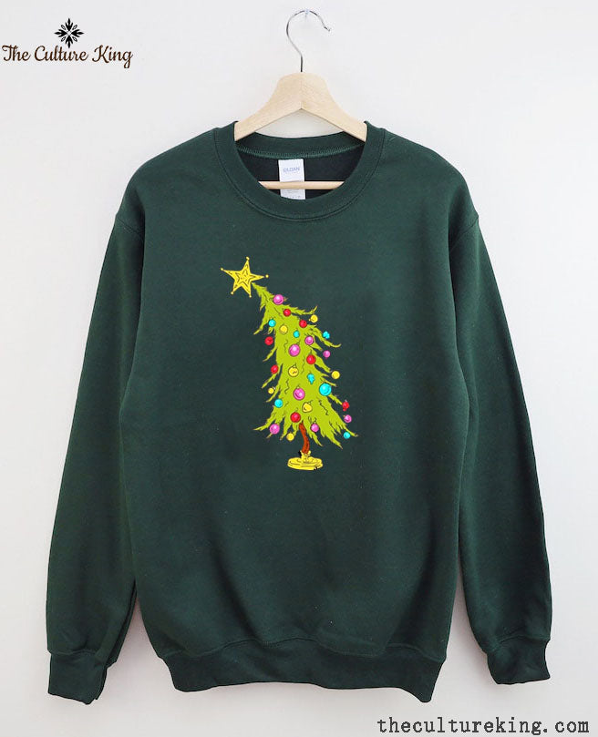 Whimsical Christmas Tree Sweatshirt