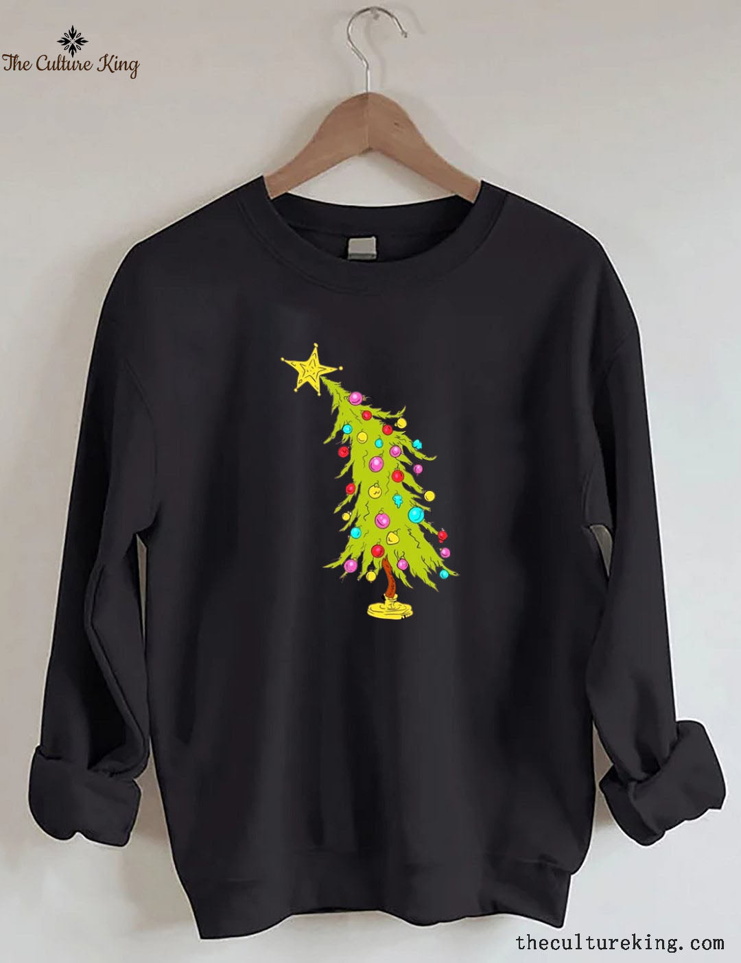 Whimsical Christmas Tree Sweatshirt