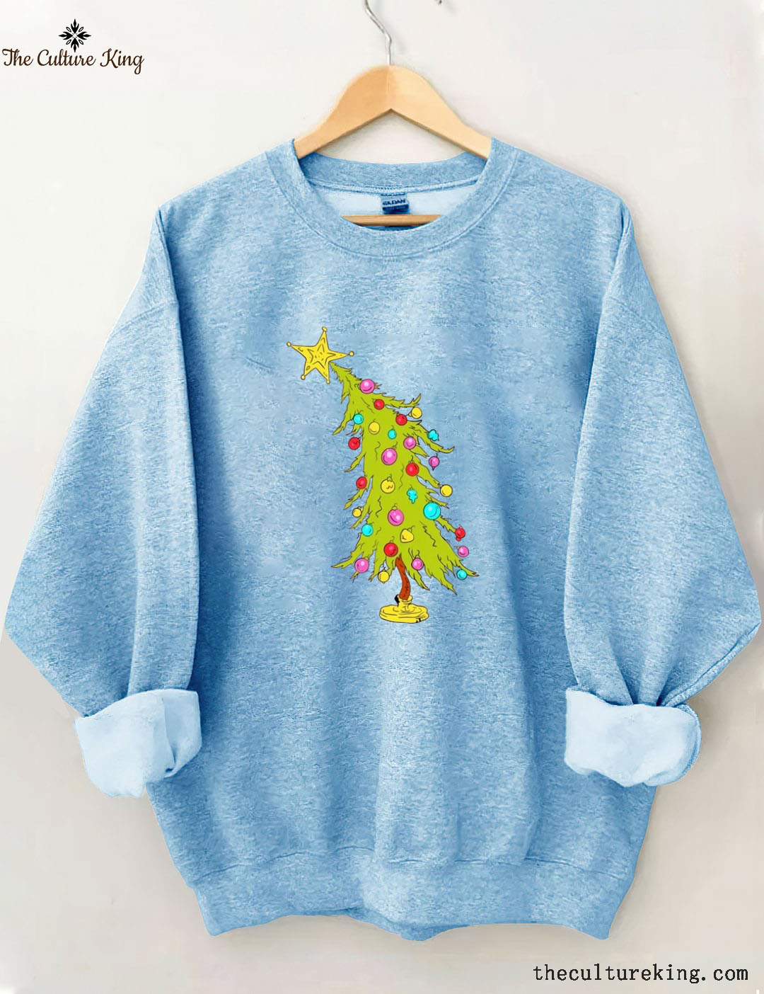 Whimsical Christmas Tree Sweatshirt