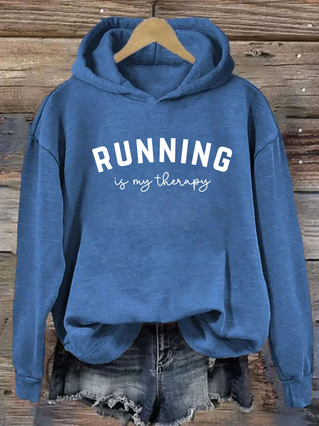 Running Is My Therapy Hoodie