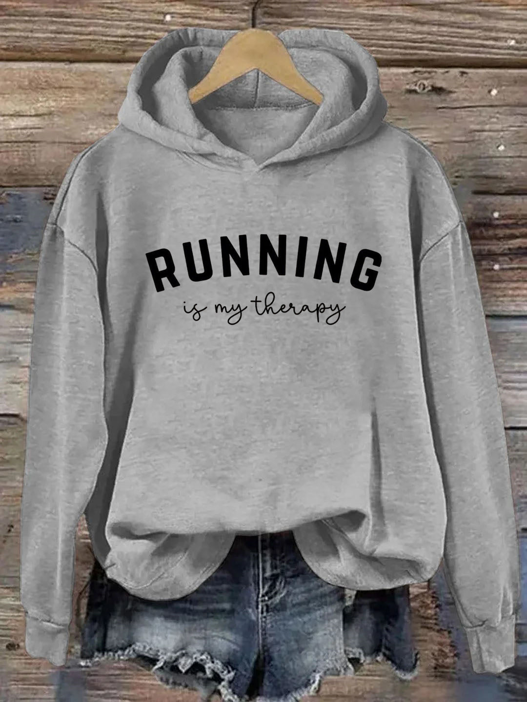 Running Is My Therapy Hoodie