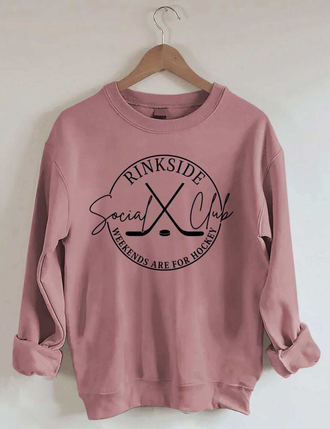Rinkside Social Club Hockey Season Sweatshirt