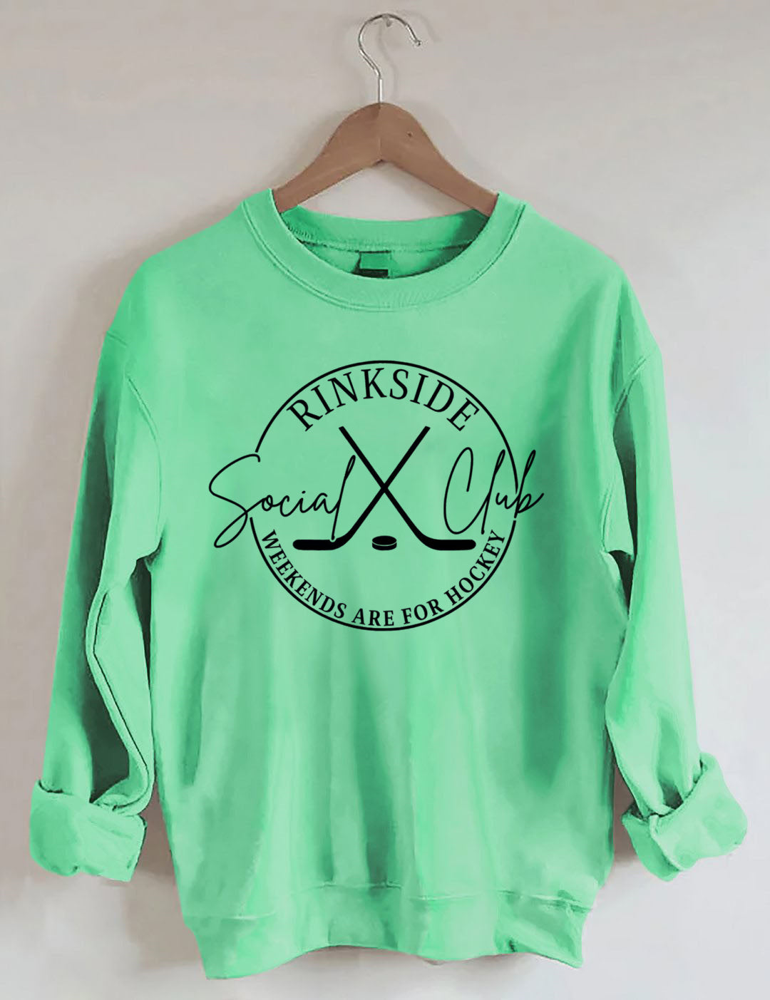 Rinkside Social Club Hockey Season Sweatshirt