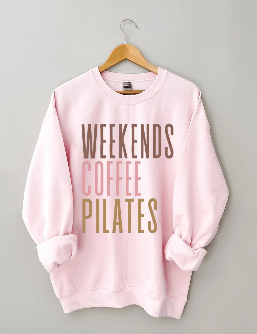 Weekends Coffee Pilates Sweatshirt