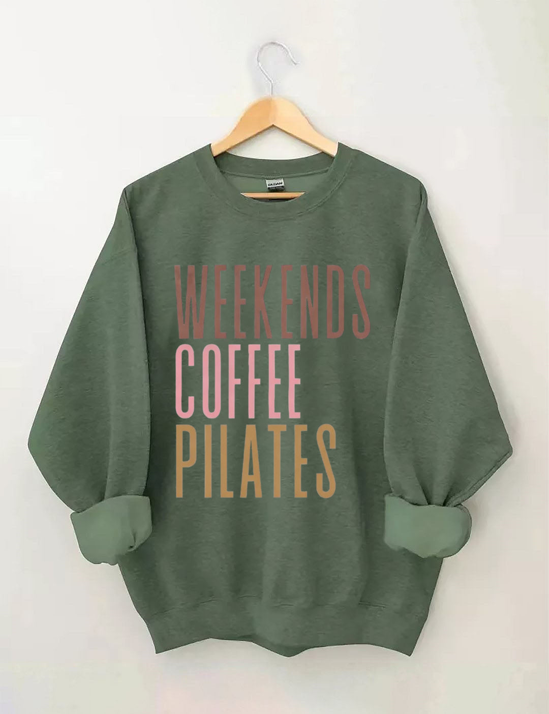 Weekends Coffee Pilates Sweatshirt