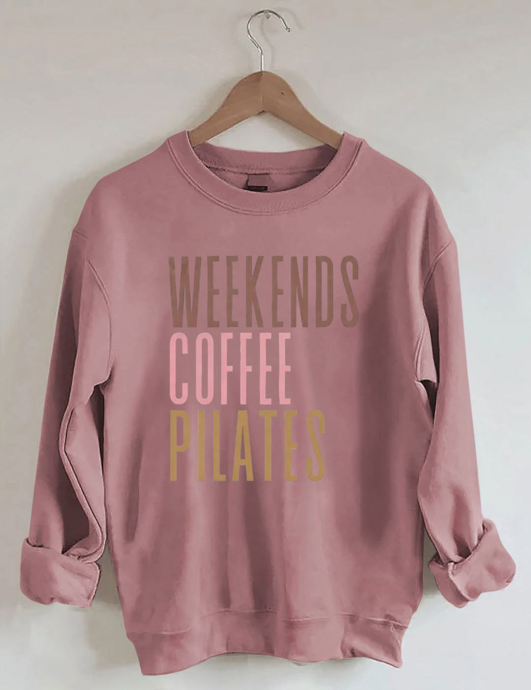 Weekends Coffee Pilates Sweatshirt