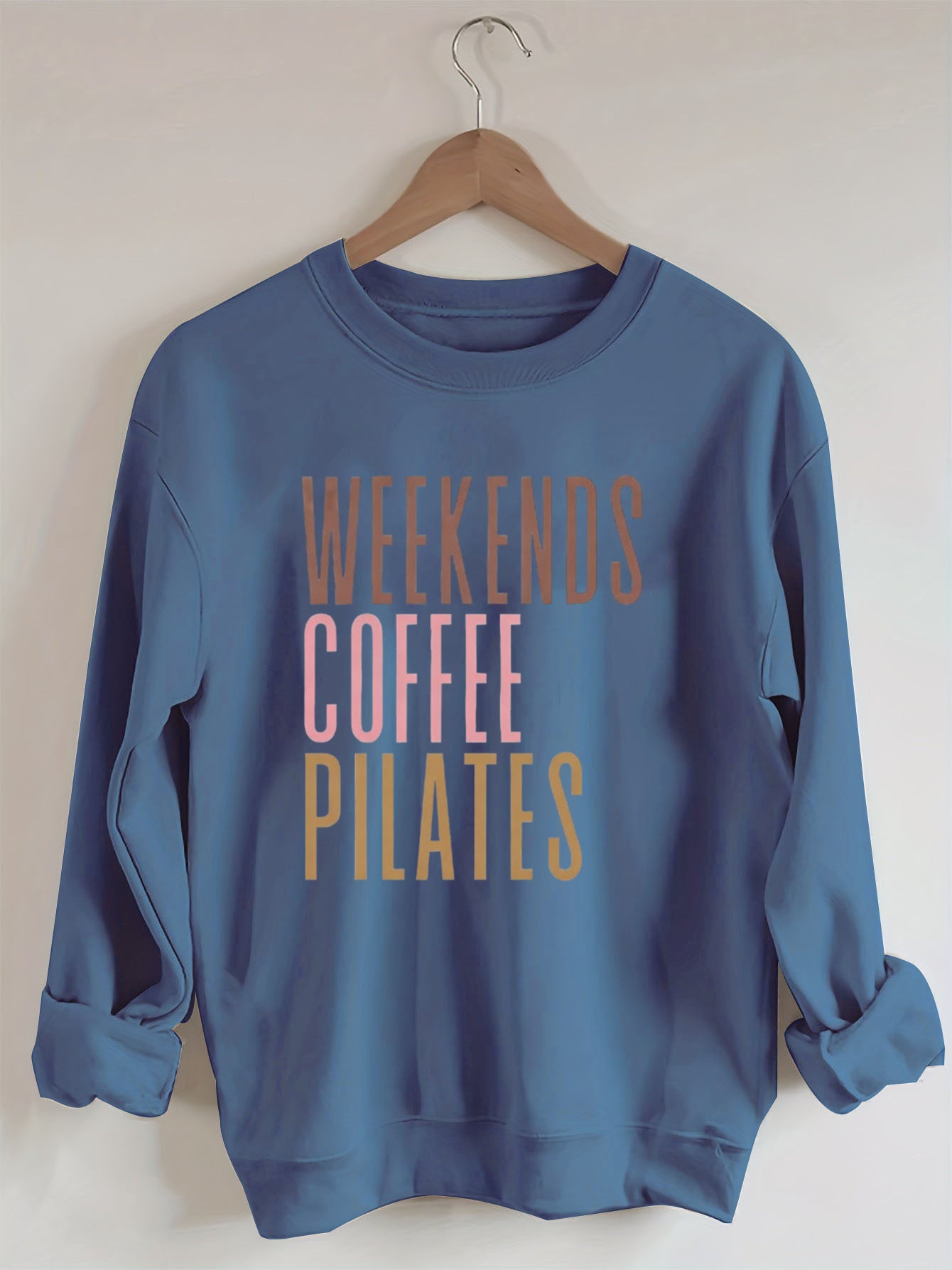 Weekends Coffee Pilates Sweatshirt