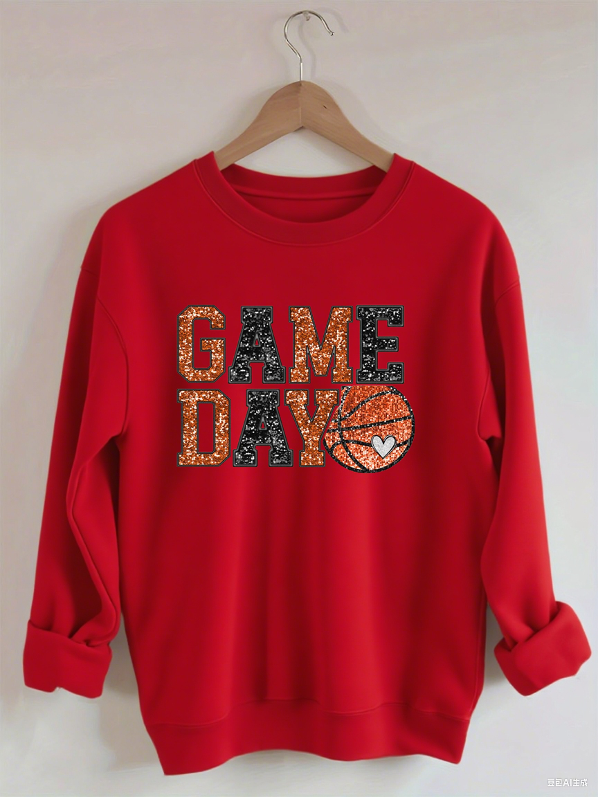 Game Day Basketball Sweatshirt
