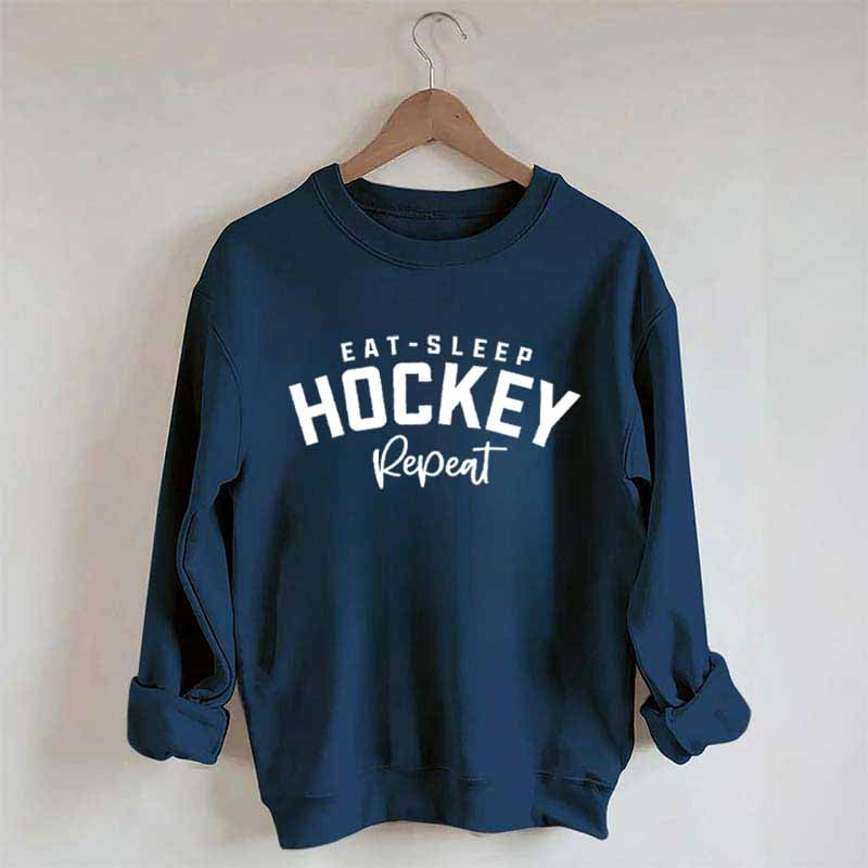 Eat Sleep Hockey Repeat Sweatshirt