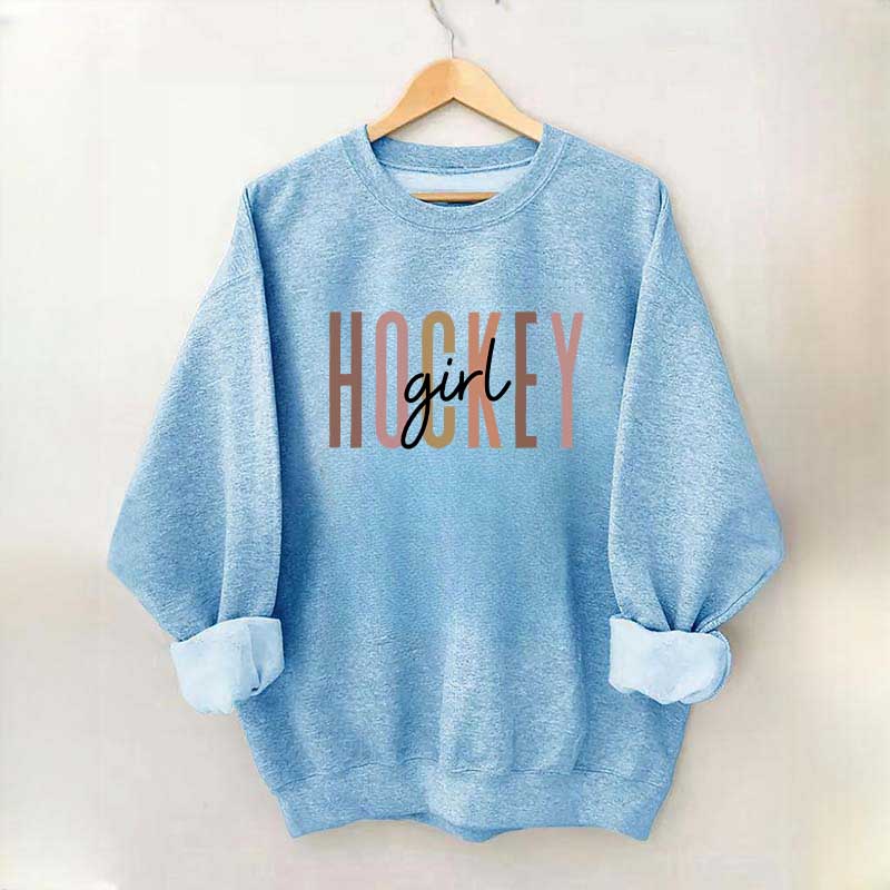Hockey Girl Lover Sweatshirt