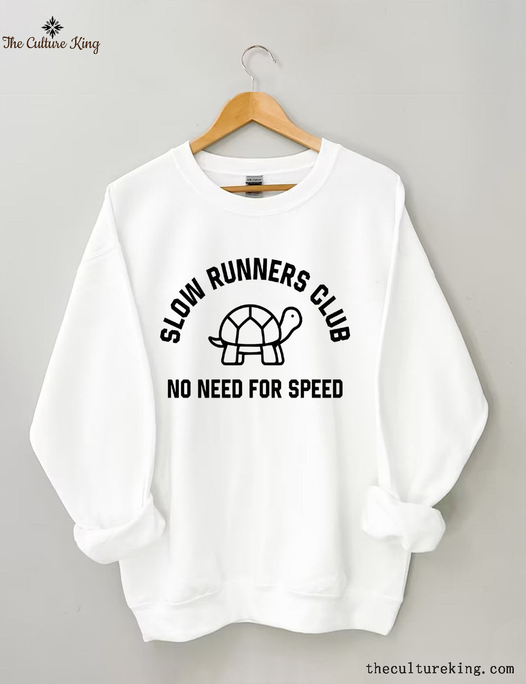 Slow Runner Club No Need For Speed Sweatshirt