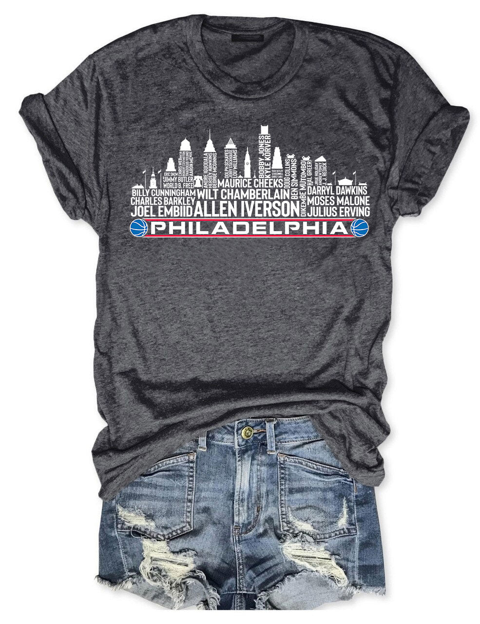 Philadelphia Basketball T-Shirt