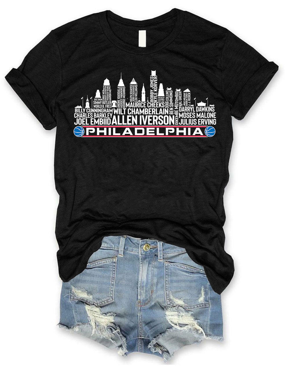 Philadelphia Basketball T-Shirt