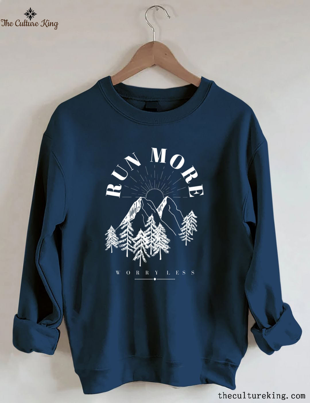 Run More Worry Less Sweatshir