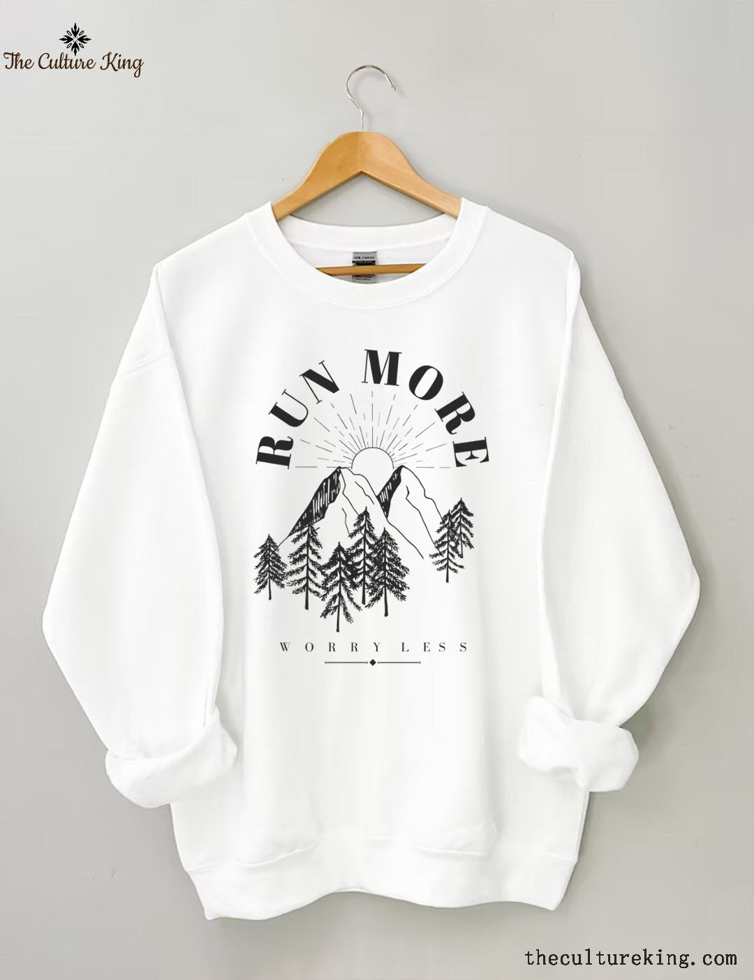 Run More Worry Less Sweatshir