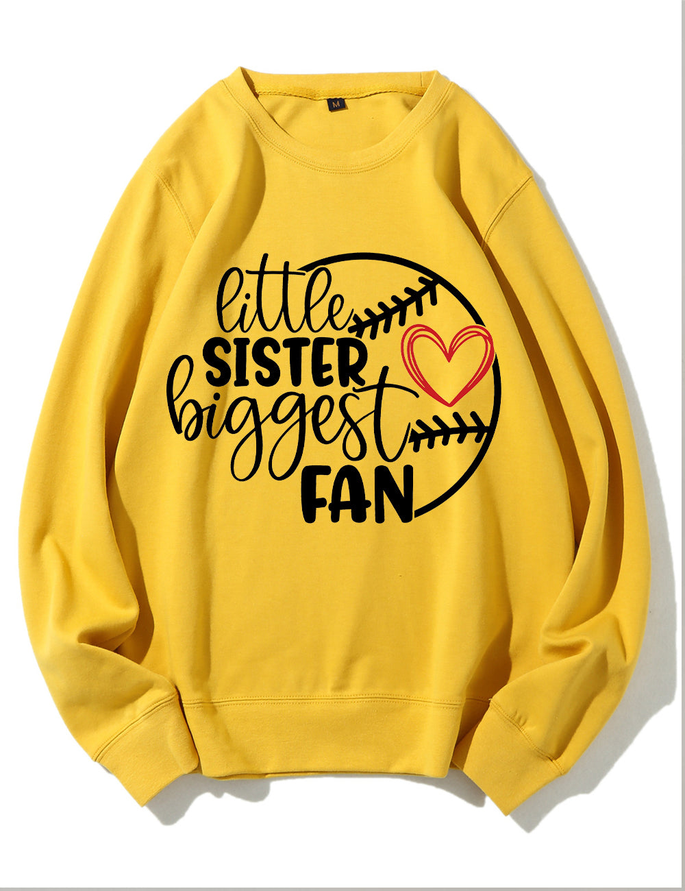 Little Sister Biggest Fan Sweatshirt
