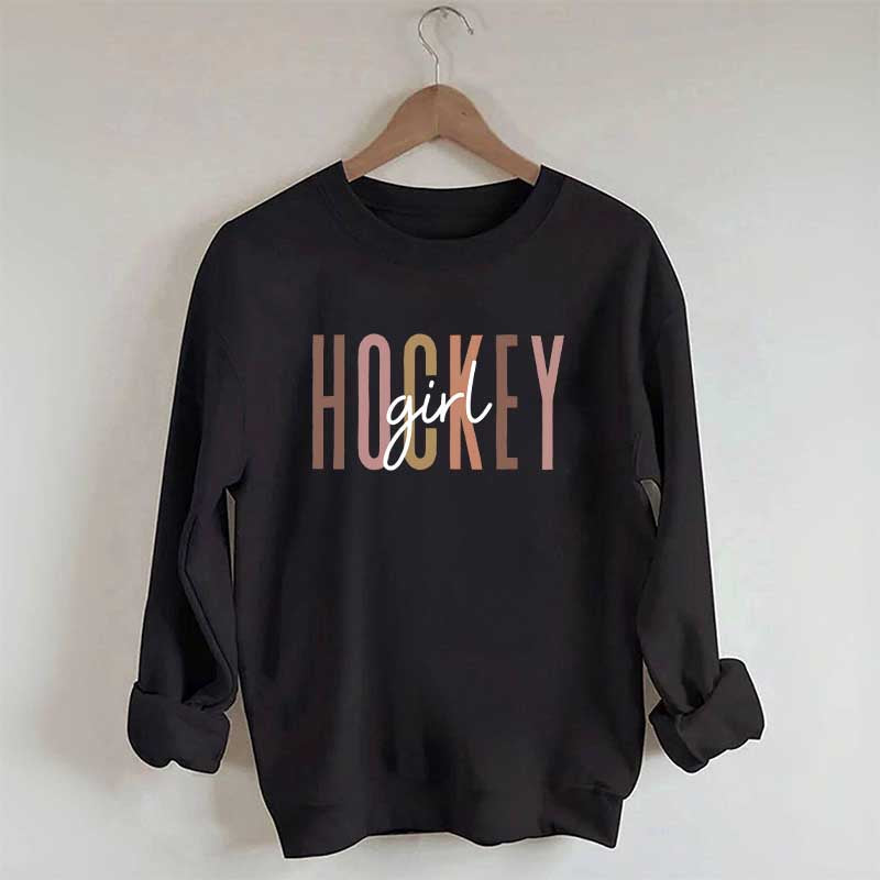 Hockey Girl Lover Sweatshirt