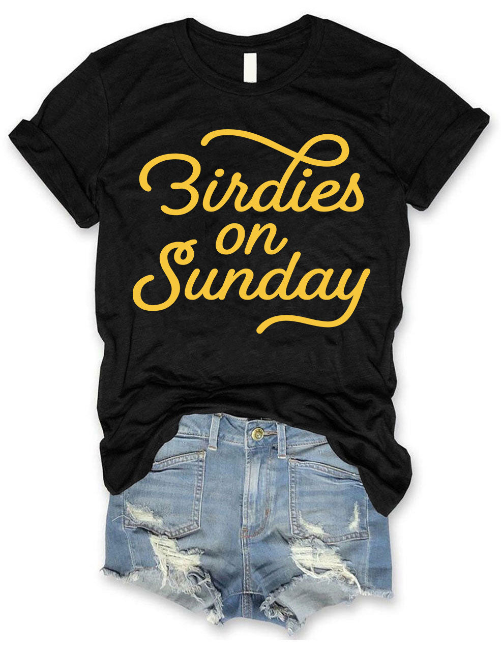 Birdies On Sunday Golf T-shirt