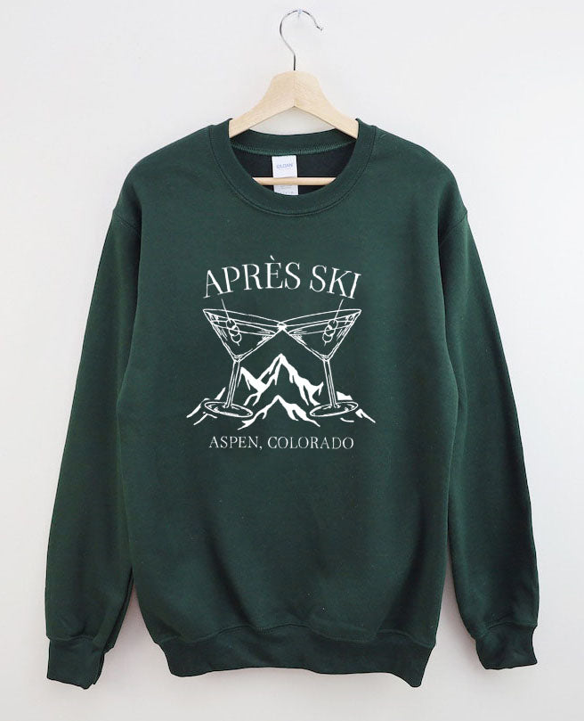 Custom Place Name Apres Ski Sweatshirt