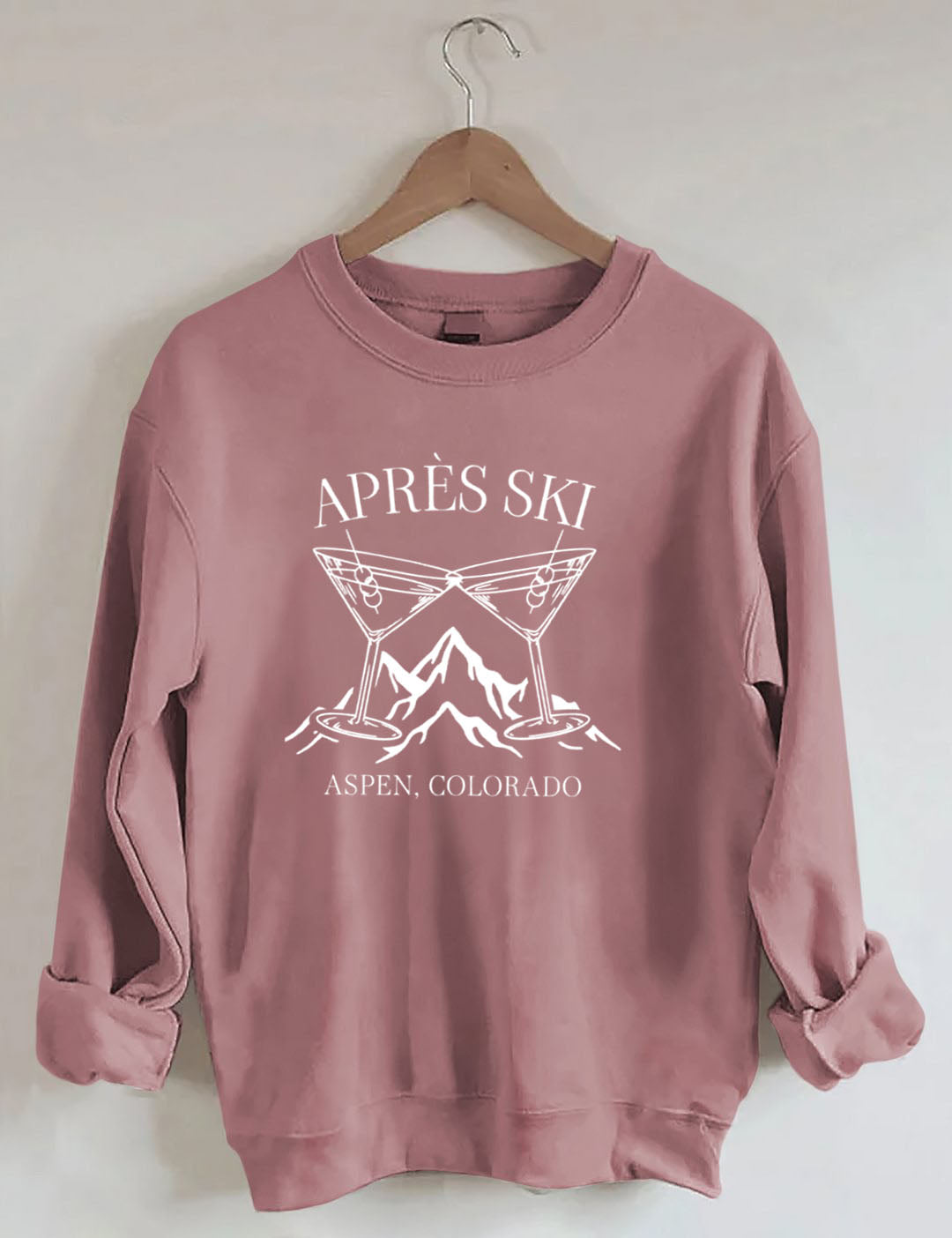 Custom Place Name Apres Ski Sweatshirt