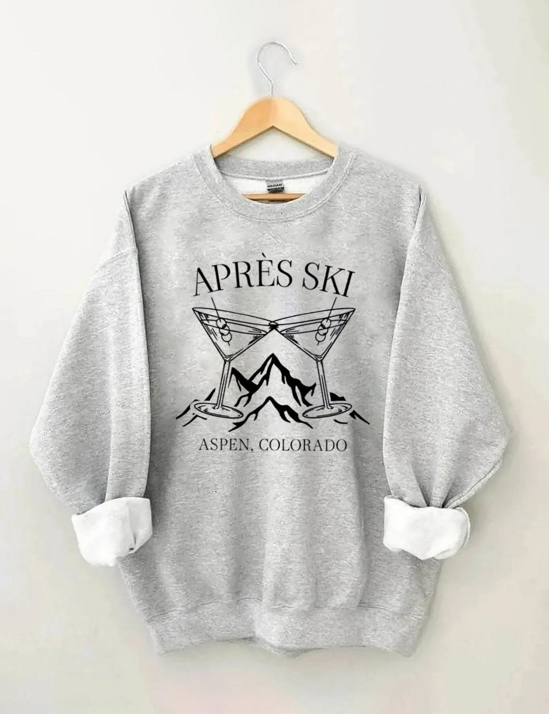 Custom Place Name Apres Ski Sweatshirt