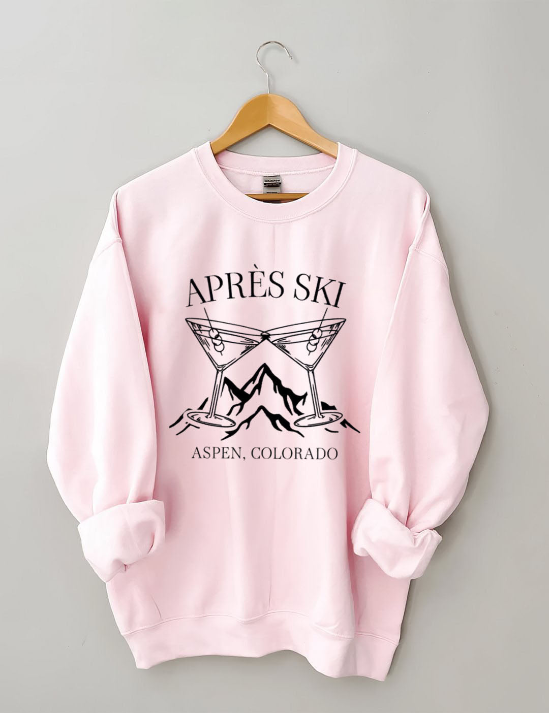 Custom Place Name Apres Ski Sweatshirt