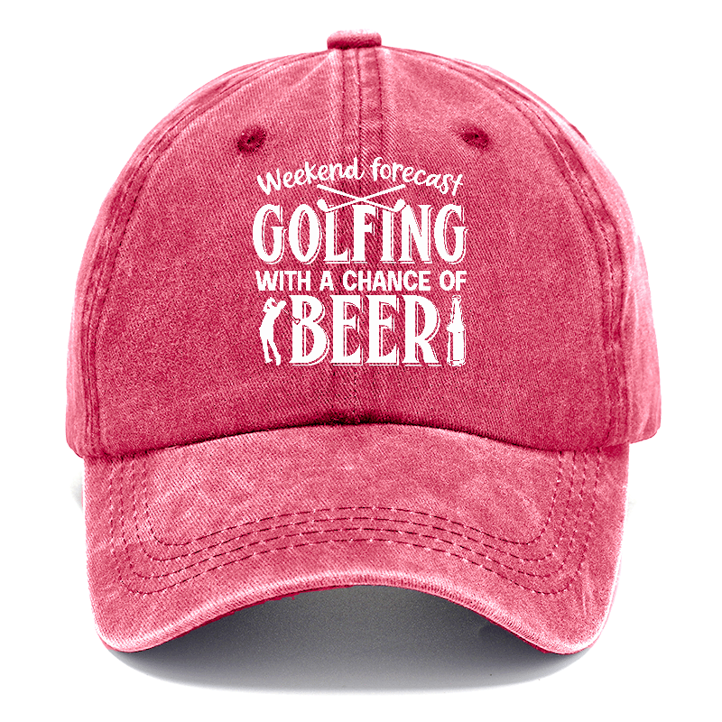 Weekend Forecast Golfing Classic Cap