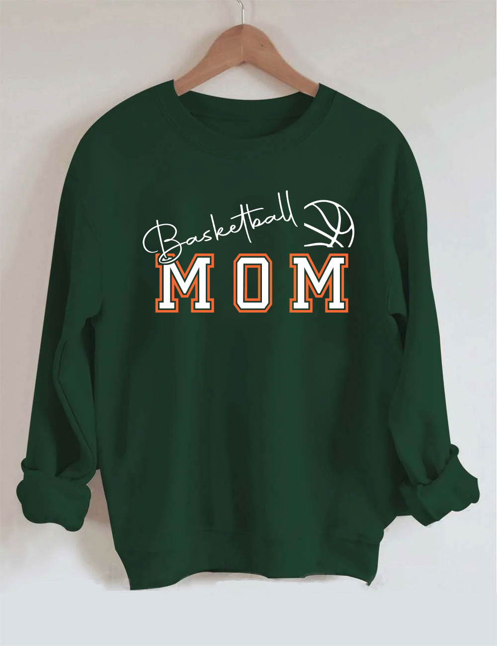 Custom Name Basketball Mom Sweatshirt