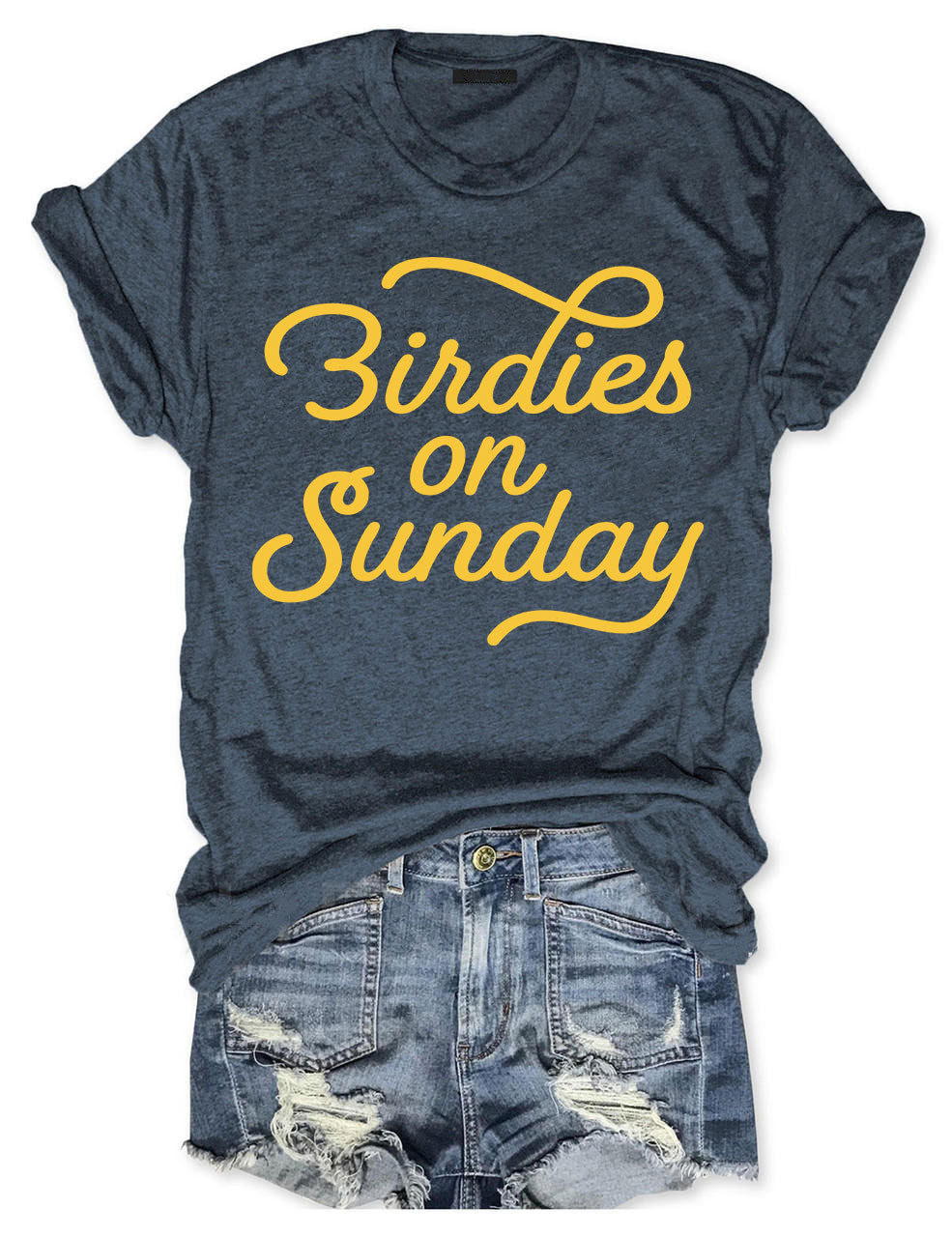 Birdies On Sunday Golf T-shirt
