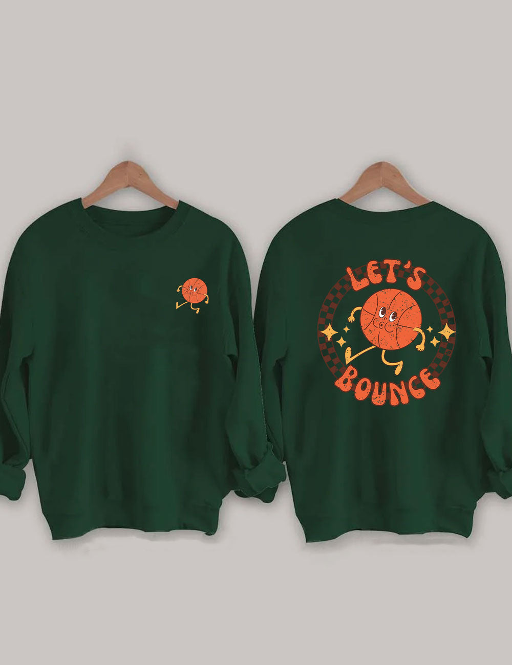 Retro Funny Basketball Sweatshirt
