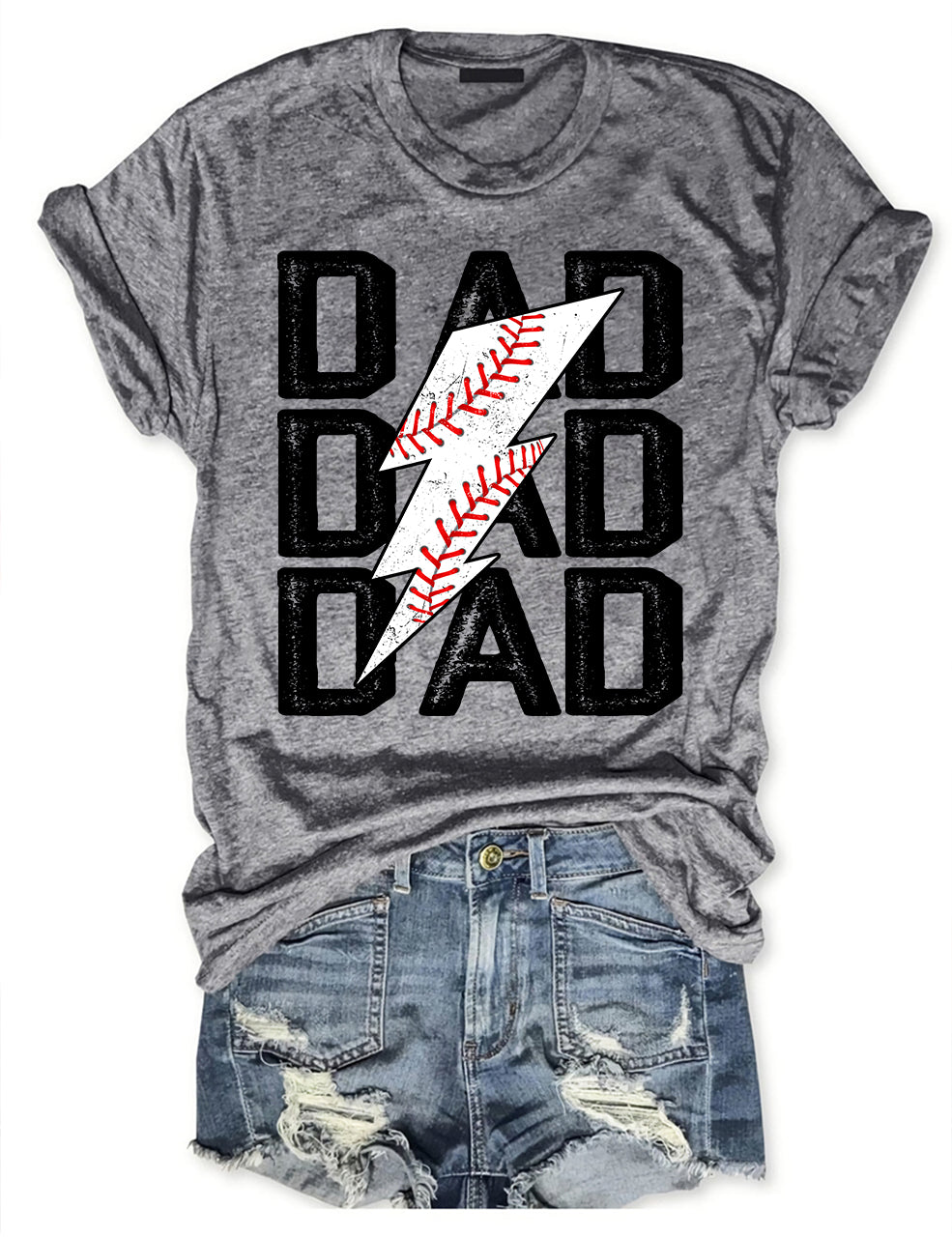 Retro Baseball dad T-shirt