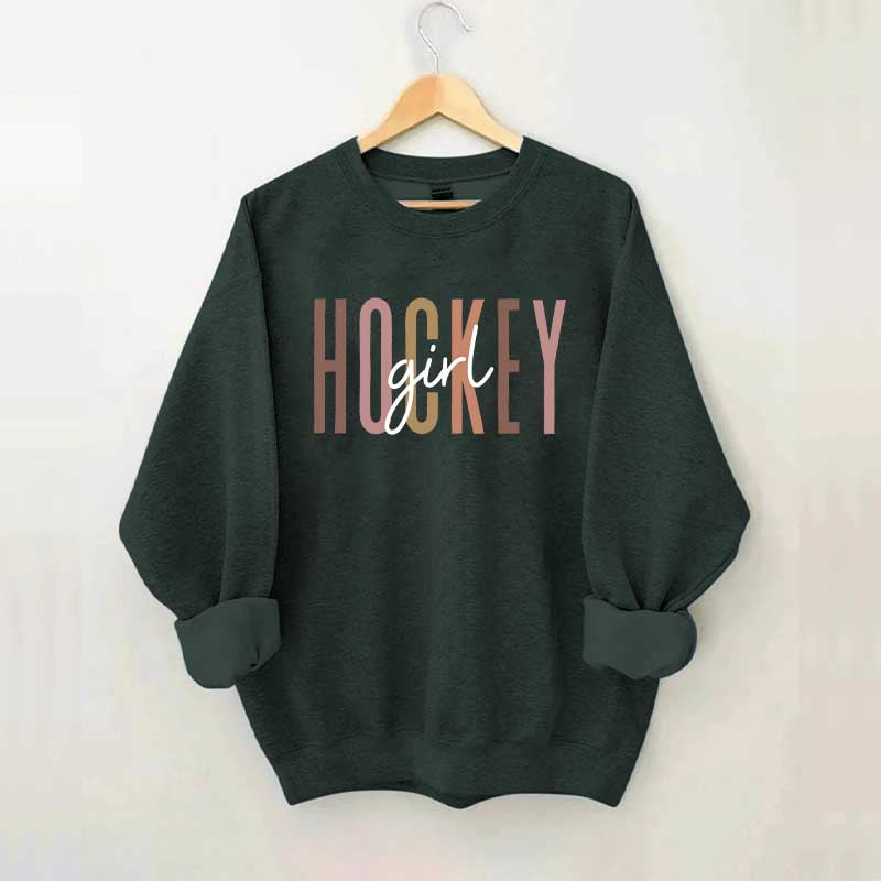 Hockey Girl Lover Sweatshirt