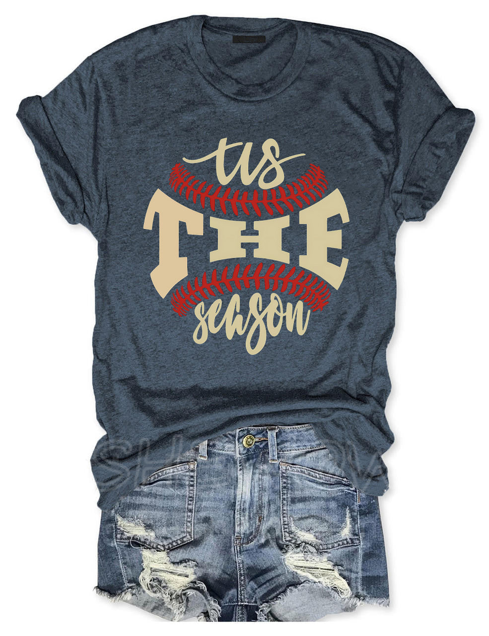 Tis The Season Baseball T-shirt