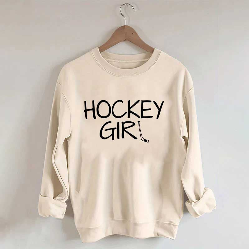 Hockey Girl Lover Cute Sweatshirt