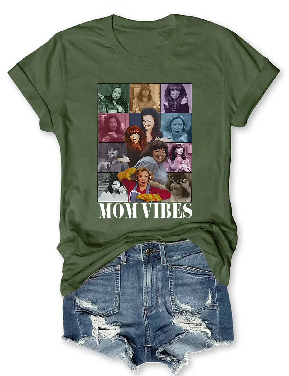 Retro 90's Mom Vibes T-shirt