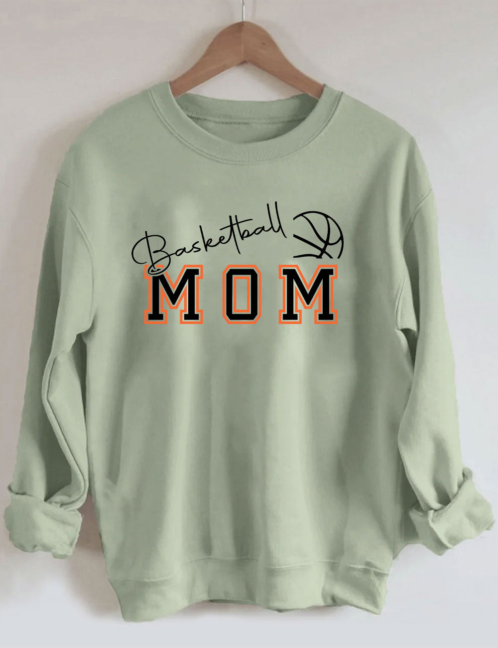 Custom Name Basketball Mom Sweatshirt