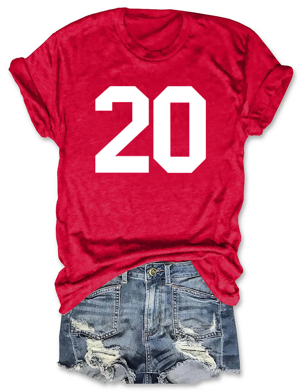 Tennis Mom Customized Number T-shirt