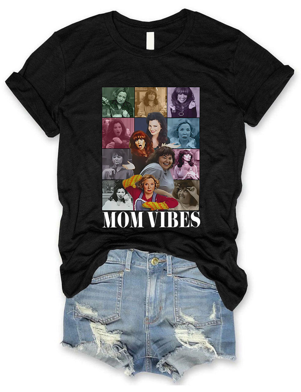 Retro 90's Mom Vibes T-shirt