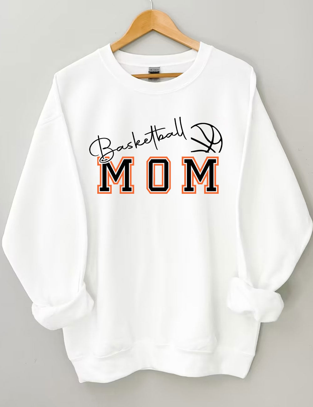 Custom Name Basketball Mom Sweatshirt