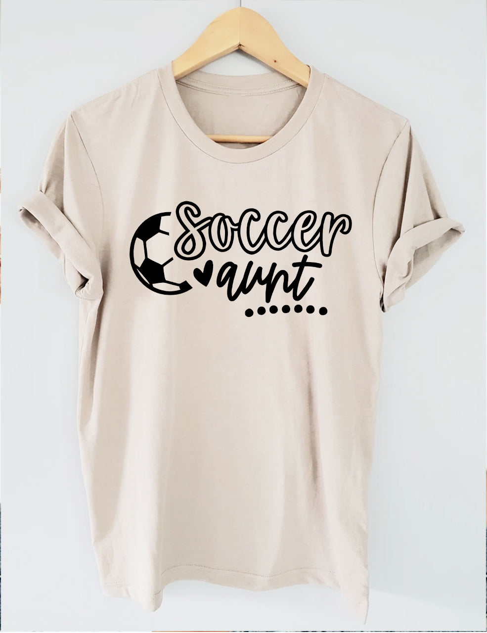 Cute Soccer Aunt T-shirt