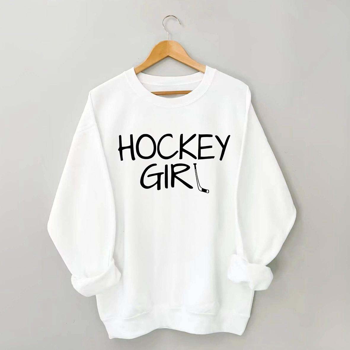 Hockey Girl Lover Cute Sweatshirt