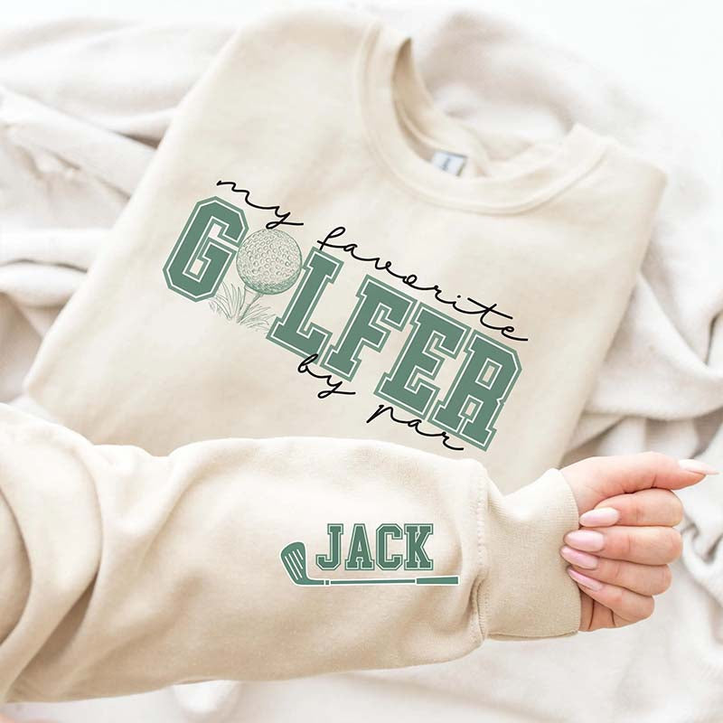 Custom Name Golf Mama Sweatshirt