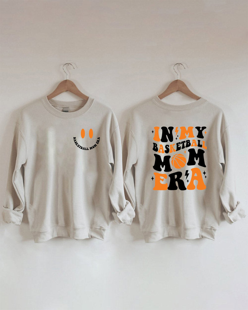 In My Basketball Mom Era Graphic Sweatshirt