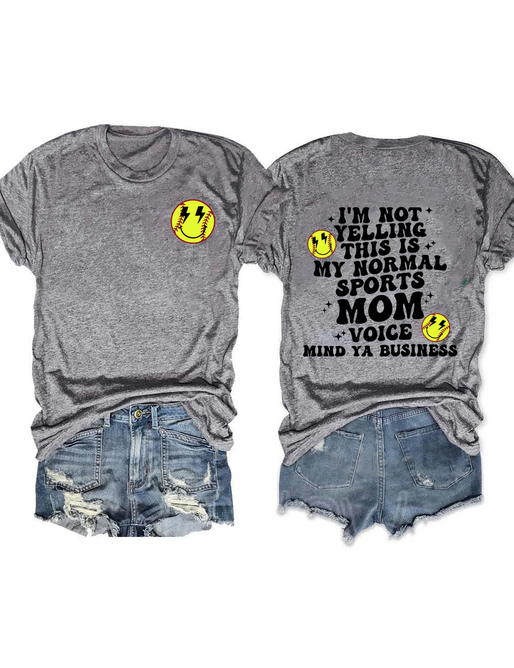 I��m Not Yelling This Is My Normal Sports Mom Voice T-Shirt