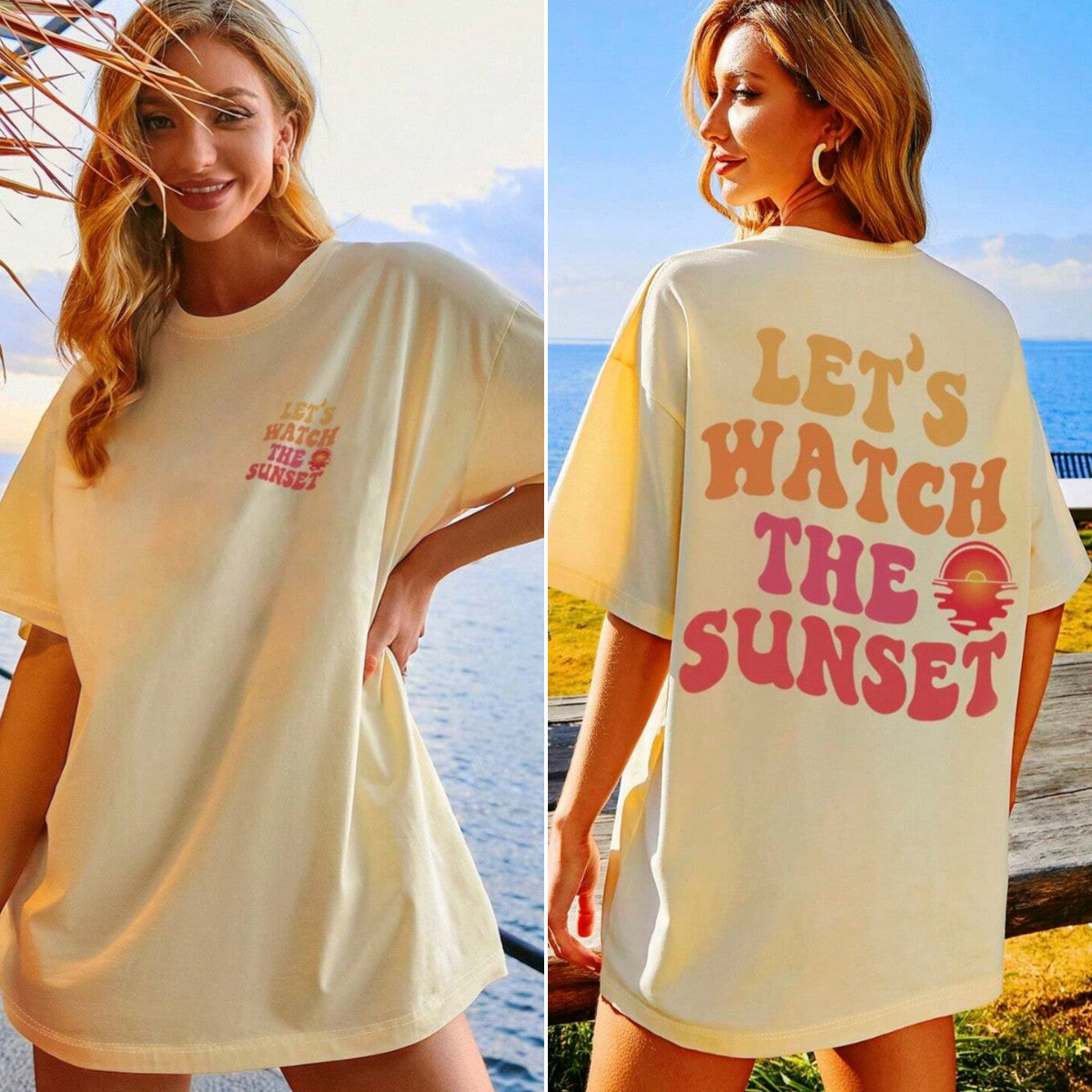 Let's Watch The Sunset T-shirt